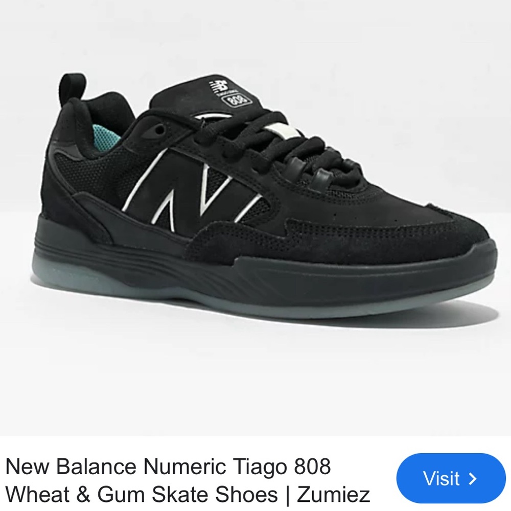 New Balance Numeric Tiago 808 Wheat & Gum Skate